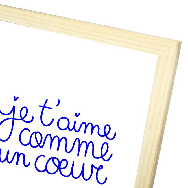 Je t'aime comme un coeur