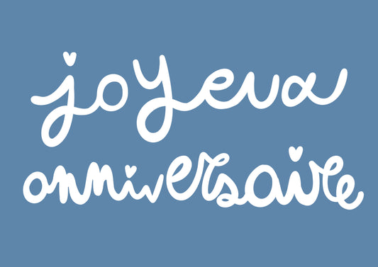 Joyeux anniversaire !