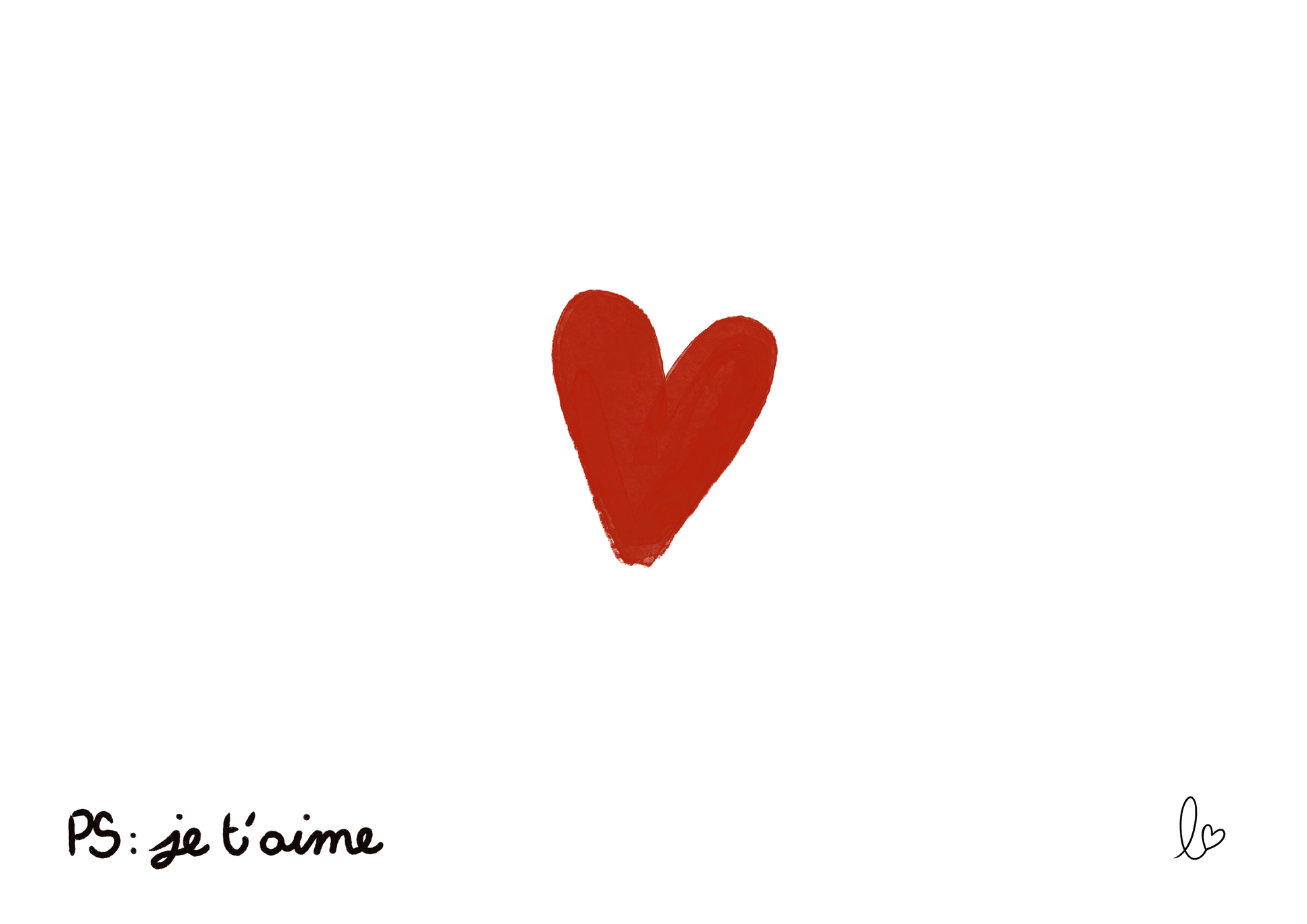 Ps : Je t'aime