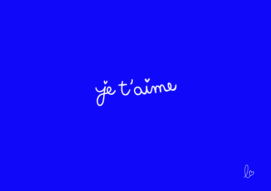 Je t'aime